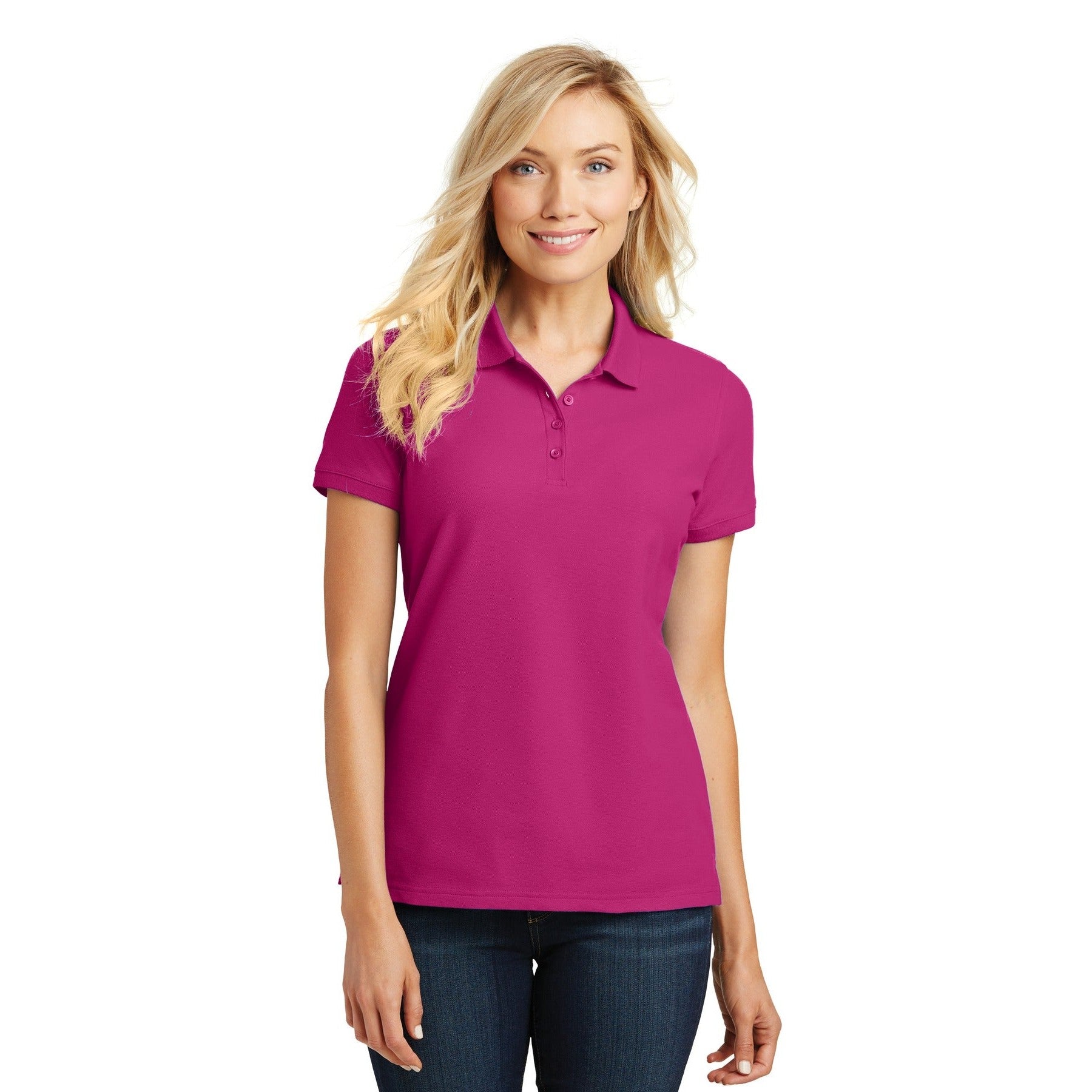 Port Authority-Port Authority® Women's Core Classic Pique Polo. L100-MedTech-9